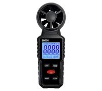Tiardey Anemometer High Precision Wind Speed Measuring Instrument 3 In 1 Handheld Digital Anemometer For Measuring Wind Speed Temperature