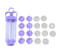 Tiardey Baking Cake Decorating Tool Cookie make Kit Dessert Decorator Tool with Nozzle and pattern model, 19 Pieces set