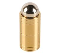 Tiardey Ball Tube Mystery Magic Trick Brass Steel Ball Sinks Down into Tube Close Up Illusions Props for Mentalism Magicians