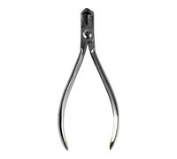 Tiardey Braces Wire Cu-tter Distal End C-ut Plier Hard Wire Cu-tter Pliers Orthodontic Wire Cu-tter with Bent Mouth Tip Braces Removal Tool