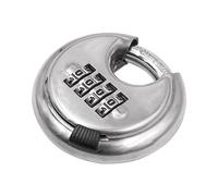 Tiardey Combination Padlock Outdoor Stainless Steel Heavy Duty Combination Lock for Gates Anti-theft Windows Van Doors