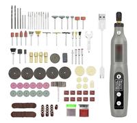 Tiardey Cordless Rotary Tool with 24pcs Accessories - 3.7V 5-Speed 3600-15000 RPM Mini Electric Grinder, USB Rechargeable for DIY Work Engraving,Carving,Polishing,Drilling,Cleaning