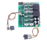 Tiardey DC Motor Controller DC 10-55V 60A DC Motor Speed Control Reversible PWM Controller 12V 24V 36V 48V Forward Reverse Switch