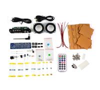 Tiardey DIY Electronic Soldering Kit Radio FM Bluetooth Speaker Kit With Sound Control Indicator Light Electronic Kit For School Electronics Training