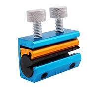 Tiardey Dual Cable Oiler Lubricator Luber Tool Universal Twin-Clamp Cable Oiler for Motorcycle Scooter Bike - Golden Blue