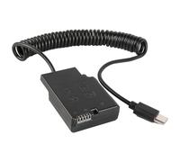 Tiardey EN-EL14 EP-5A Dummy Battery Type-C Power Adapter for D5600 D5500 D5300 D5200 D5100 D3300 D3400 and Other Digital Cameras