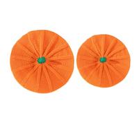 Tiardey Family Matching Pumpkin Beret Hat for Mom and Me Halloween Knitted Winter Warmer Crochet Ski Hat for Women and Little Ones in Yellow Cozy Seasonal Accessory