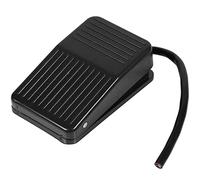 Tiardey Foot Pedal Switch,220V / 380V Electrical Power Plastic Foot Pedal Switch On/Off Control Black Color with 10cm Cord