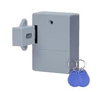 Tiardey Invisible Cabinet Lock Cabinet RFID Locking Kit IC Card Sensor DIY Digital No Perforated Hole for Lockers Drawers etc