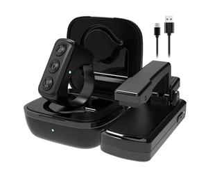 Tiardey Kindle Page Turner Bluetooth Remote Control Ring with 2Mode E-book Mode Short Video Mode Support Support Page Turning Volume Adjustment Photo Taking Video Recording