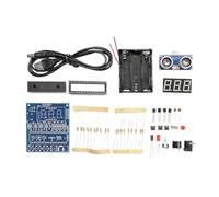Tiardey Learn to Solder Kits 51 Microcontroller Ultrasonic Range Finder Kit with Ultrasonic Sensor Module