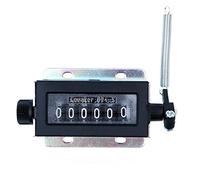 Tiardey Mechanical Counter,6 Digit Mechanical Resettable Manual Hand Pull Stroke Tally Counter for Press and Printing Press