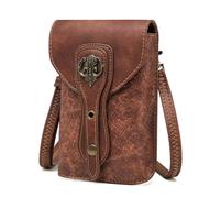 Tiardey Medieval Small Square Bag Steampunk MINI Women'S Shoulder Messenger Bag Snake Pattern Motorcycle Mobile Phone Bag