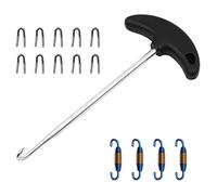 Tiardey Motorcycle Exhaust Stainless Steel Color Spring kit for Puller Installer Hook Tool with Exhaust Pipe - 60/35mm Spring