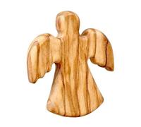 Tiardey Personalised Olive Wood Guardian Angel Guardian Angel Lucky Charm Portable Holding Wooden Handheld Design For Girls Boys Angel Small Gifts