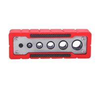 Tiardey Portable Dowel Jig 6 Holes Drill Guide Pocket Hole Jig Drill Stand for Straight Holes for Woodworking Railing Deck Stair Handrail