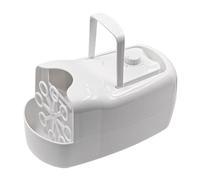 Tiardey Professional Bubble Machine for Parties Wedding Portable Automatic Bubbles Maker for Outdoor（White）