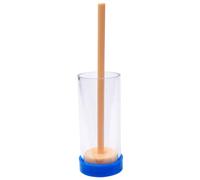 Tiardey Queen Bee Marking Cage Plastic Marking Bottle with Soft Plunger Tool Beekeeping Supplies Breeding Equipment Transparent Bottle for Bee Insect