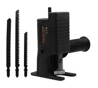 Tiardey Reciprocating Saw Adapter,Electric Household Saber Saw Alternative Power Drill Saw Black Precision Wire Cutting Drill Saw Attachment