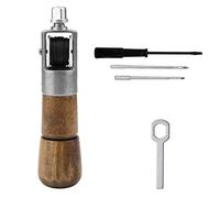 Tiardey Repair Stitch Tool Sewing Awl Upholstery Repair Kit & Crafts Leather Stitching for Bounce Houses,Inflatables,Tarps,Leather,Thick,Fabric,Shoes,Bags,Belt