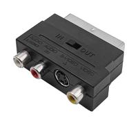 Tiardey Scart Adapter Scart to 3 x RCA20PIN S-VIDE
