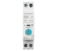 Tiardey Smart Circuit Breaker WiFi Relay Support Remote Control Timing Countdown Loop Timing Compatible with Assistant Tuya Alexa Smart Life -63A