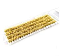 Tiardey Static Rice Field Grass Model Rice Field Scene Railway Artificial Grass Miniature War Gaming Terrain DIY Model Railroad Scenery War Gaming Scenery - Gold Rice Field