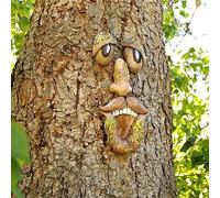 Tiardey Tree Trunk Decoration Outdoor Trunk Hanging Decoration Easter Garden Decoration for Garden Decor Yard Art