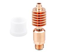 Tiardey Upgrade Ceramic Core High Flow Bimetal Heatbreak Bimetallic Tube High Temperature Compatible with Phaetus Dragon Hotend V2 3D Printer to Print Glass Fiber Carbon Fiber