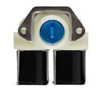 Tiardey Washing Machine Dual Solenoid Valve Inlet Valve AC220-240V Frequency 50/60Hz Universal Two Inlet and One Outlet Electromagnetic Valve for Fully Automatic Washers