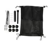 Tiardey Wire Storage Net Bag Storage Net Under The Desk Cable Storage Bag Under The Desk Cable Tray Under The Desk Cable Management Net