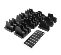 Tiardey Wrench Organizer For Tool Box Modular Wrench Organizer For Storage Magnetic Spanner Holder Professional Garage Wrench Rack For 20 Wrenches