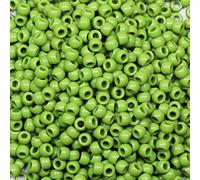 Tibaoffy Crafts Dark Green Beads 6x9mm,Pony Beads Total About 1000pcs