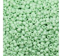 Tibaoffy Crafts Light Green Beads 6x9mm,Pony Beads Total About 1000pcs