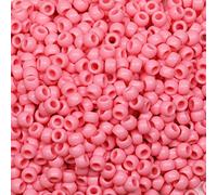Tibaoffy Crafts Pink Beads 6x9mm,Pony Beads Total About 1000pcs
