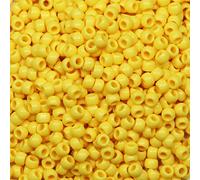 Tibaoffy Crafts Yellow Beads 6x9mm,Pony Beads Total About 1000pcs