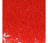 Tibaoffy Size 12/0 Crafts Glass Seed Beads 2mm Red Beads for Jewelry Making (Total About 100g About 11000pcs)