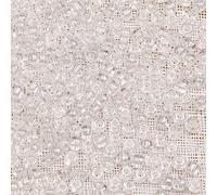 Tibaoffy Transparent Beads Size 6/0 Crafts Glass Seed Beads 4mm for Jewelry Making (Total About 100g About 1200pcs)