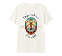 Tibbetts Point Lighthouse New York Premium T-Shirt