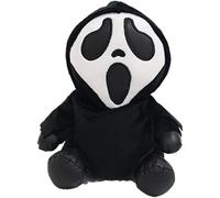 Tibemi 20cm Ghost-face Plush Toy, Halloween Horror Killers Ghost-face Plushies Doll, Home Decoration Terrors Stuffed Animal Gift for Kid for Kids Birthday, Christmas