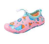 tibenqrt Boys Shoes Non Slip Soft Walking Sandals Wide Fit Flat Shoes Closed Toe Easy Fasten Sandals Lightweight Breathable Slipper Outdoor Beach Swimming Pool Surfing Snorkeling Riding Shoe