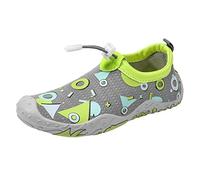 tibenqrt Boys Shoes Non Slip Soft Walking Sandals Wide Fit Flat Shoes Closed Toe Easy Fasten Sandals Lightweight Breathable Slipper Outdoor Beach Swimming Pool Surfing Snorkeling Riding Shoe