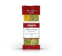 Tiberino 1888 Linguine Bronze-Drawn with Genovese Basil Pesto - Italian Vegan Gourmet Pasta - Authentic Ligurian Recipe - 200 g