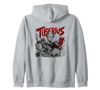Tiberius Roman Emperor SPQR Latin Exilium Silentium Zip Hoodie