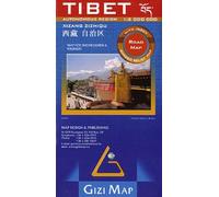 Tibet, Bhutan, Nepal Road Map (Map series China)