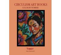 Tibet - Color by Number Circulism Book : Standard paper edition