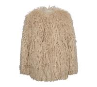 Tibet Fur Jacket - female - Haute L'Amitié - Faux Fur & Shearling Jackets - Beige - XL - Jackets XL