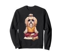 Tibet Terrier Yoga Teacher Tsang Lhasa Apso Meditation Sweatshirt