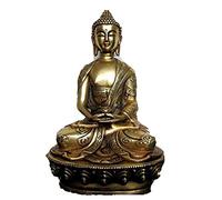 Tibet Tibetan Buddhis Amitabha On the back of the dragon bronze buddha statue metal handicraft Family decoration gifts
