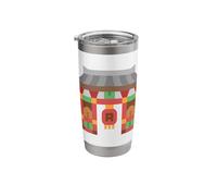 Tibet Tibetan Temple Buddhism Stainless Steel Insulated Tumbler
